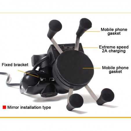 Universele Telefoonhouder Motor USB