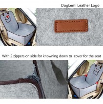 227 Dieren Accessoires Hondenmand voor Voorstoel Grijs€ 44,95