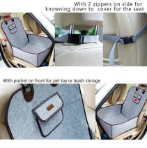 227 Dieren Accessoires Hondenmand voor Voorstoel Grijs€ 44,95