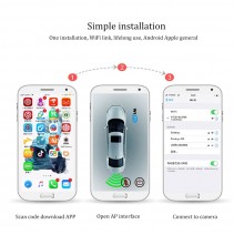 263 Achteruitrijcamera's Draadloze Wifi Achteruitrijcamera APP€ 44,95