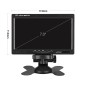 Draadloos Dubbele Achteruitrijcamera Set 7inch Draadloos Dubbele Achteruitrijcamera Set 7inch