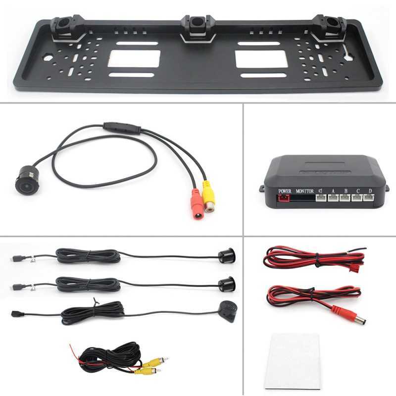 Cartronix RV-410 PRO kentekenplaathouder met camera | 8 LED Nachtzicht Cartronix RV-410 PRO kentekenplaathouder met camera | 8 LED Nachtzicht