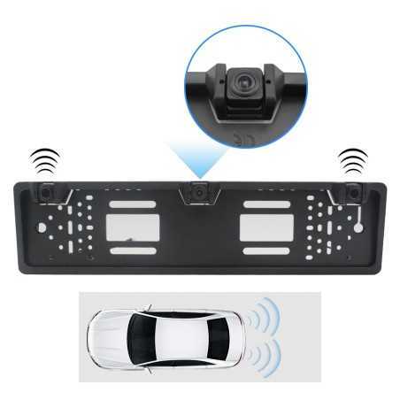 278 Achteruitrijcamera's Kentekenplaathouder Camera met Parkeersensoren€ 59,95