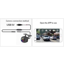 USB Voedingskabel Wifi Achteruitrijcamera