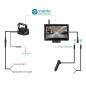 Draadloze HD Achteruitrijcamera Set Draadloze HD Achteruitrijcamera Set