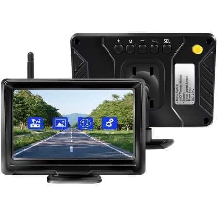 Draadloze HD Achteruitrijcamera Set