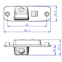 Achteruitrijcamera's | Hyundai Kia Achteruitrijcamera Universeel | € 29,95